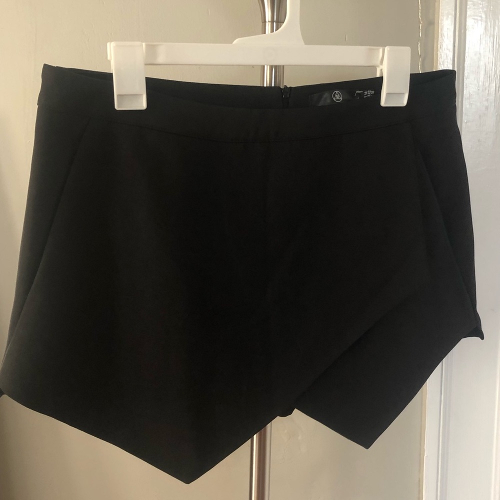 Missguided Black Envelope Skort